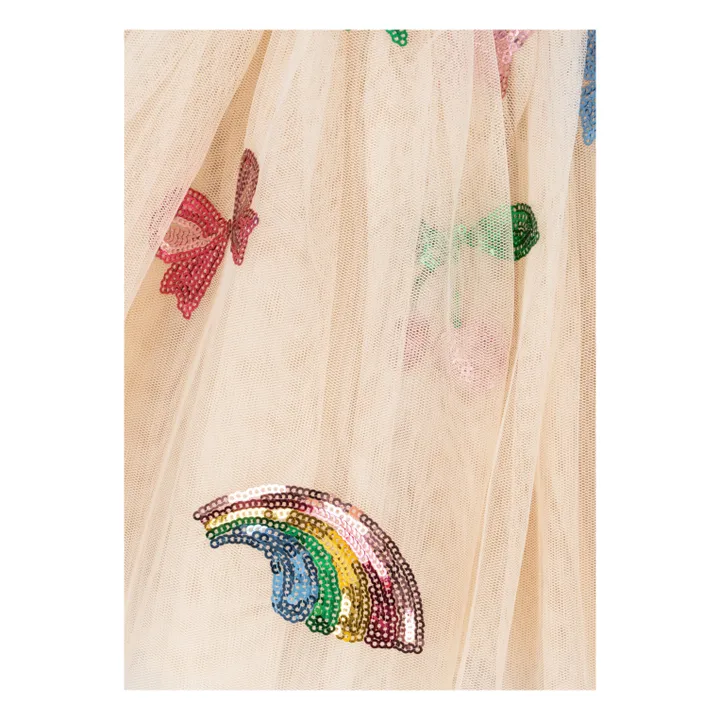 Yvonne Rainbow skirt | Ecru- Product image n°2