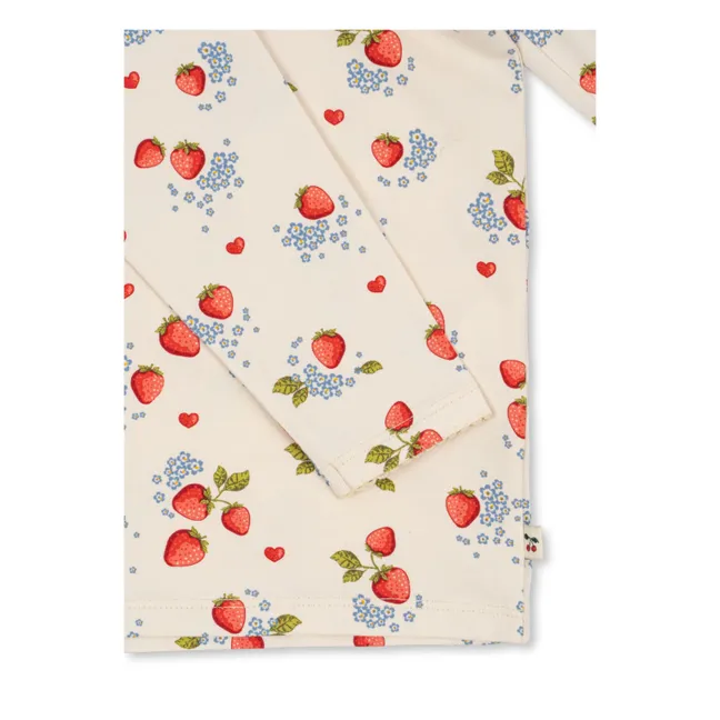 Camiseta básica de algodón ecológico | Crudo