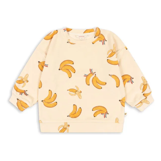 Sudadera Itty de algodón orgánico | Crema