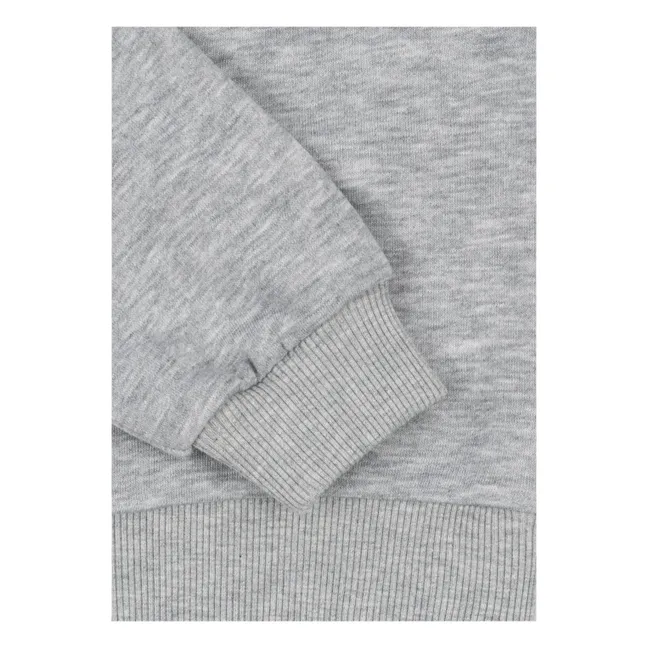 Sudadera Lou Sailor de algodón orgánico | Gris Jaspeado