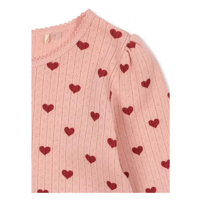 T-Shirt Minnie Coton Bio | Rose