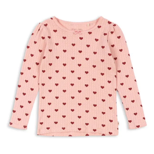 T-Shirt Minnie Coton Bio | Rose