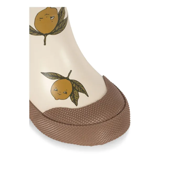 Welly Regenstiefel Zitrone | Beige