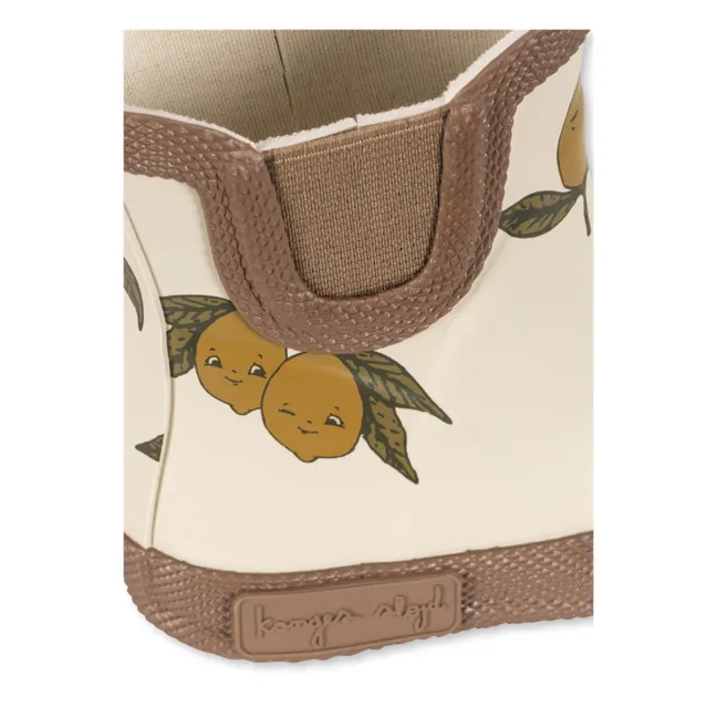 Welly Regenstiefel Zitrone | Beige