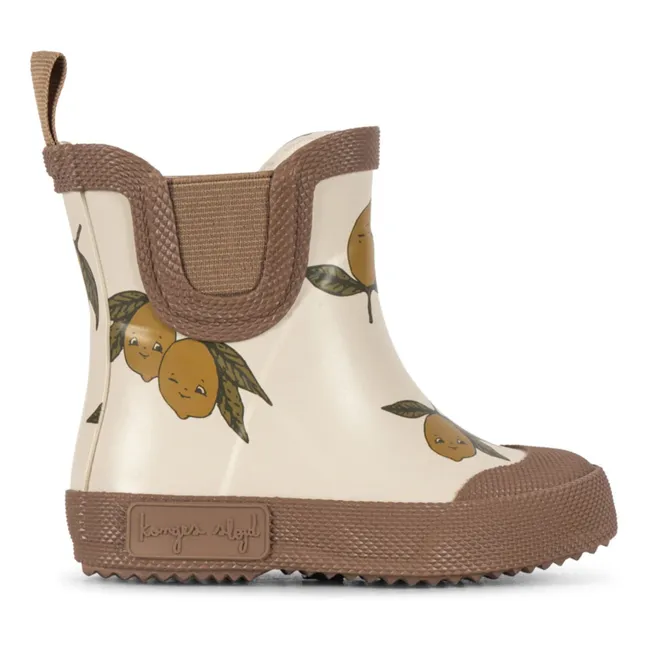 Welly Regenstiefel Zitrone | Beige