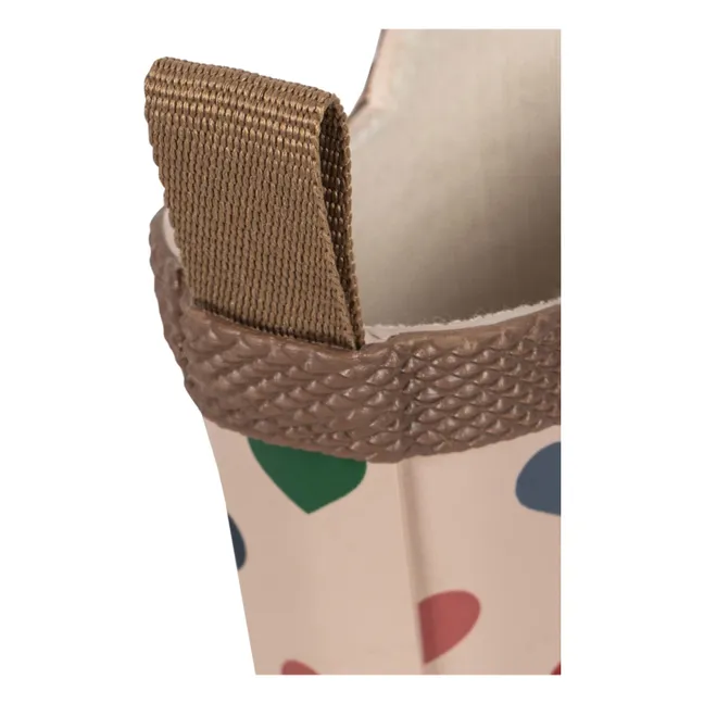 Bottes de Pluie Welly Fleurs | Marron