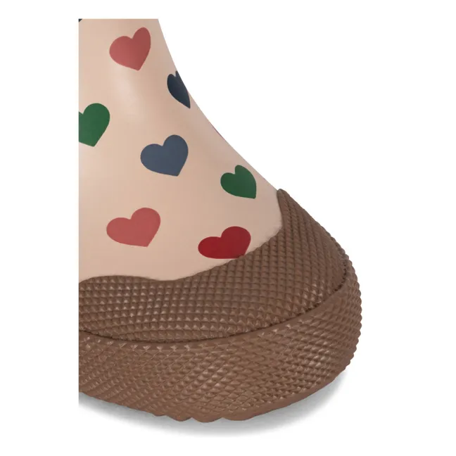 Bottes de Pluie Welly Fleurs | Marron