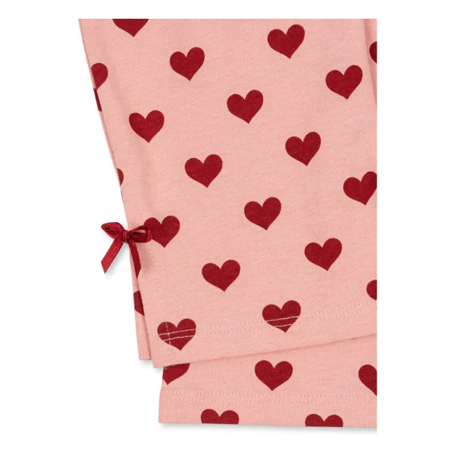 Pantaloni in cotone biologico Drey | Rosa