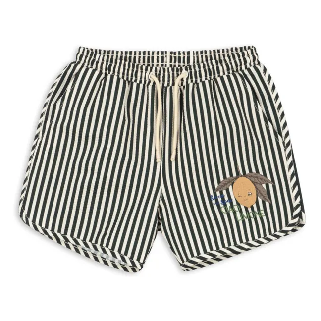 Pantaloncini da bagno in fibra riciclata Seer Asnou | Blu marino