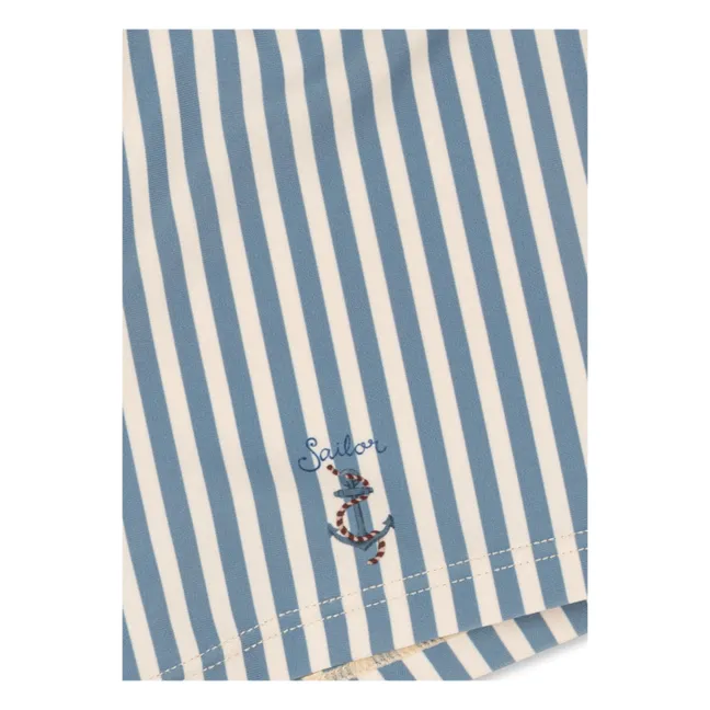 Pantaloncini da bagno in fibra riciclata Aster | Blu