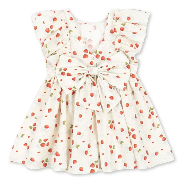 Evia organic cotton dress | Ecru