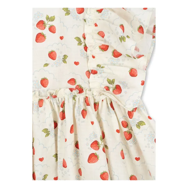 Evia organic cotton dress | Ecru