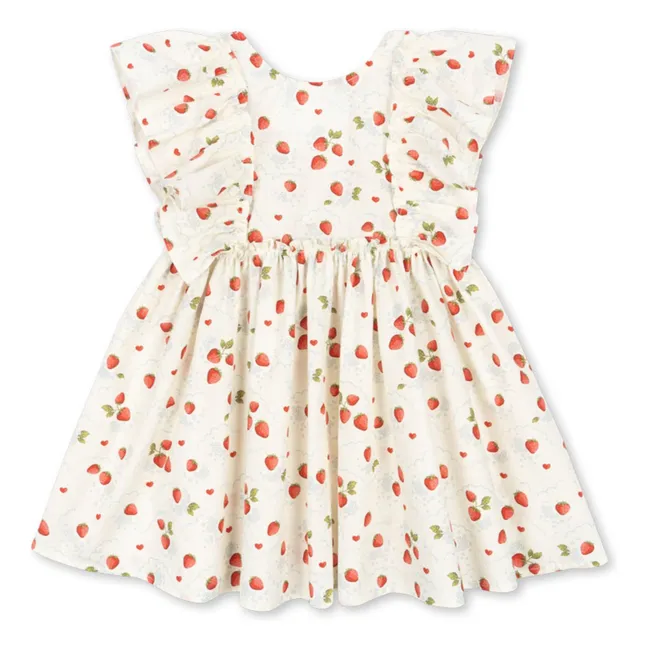 Evia organic cotton dress | Ecru