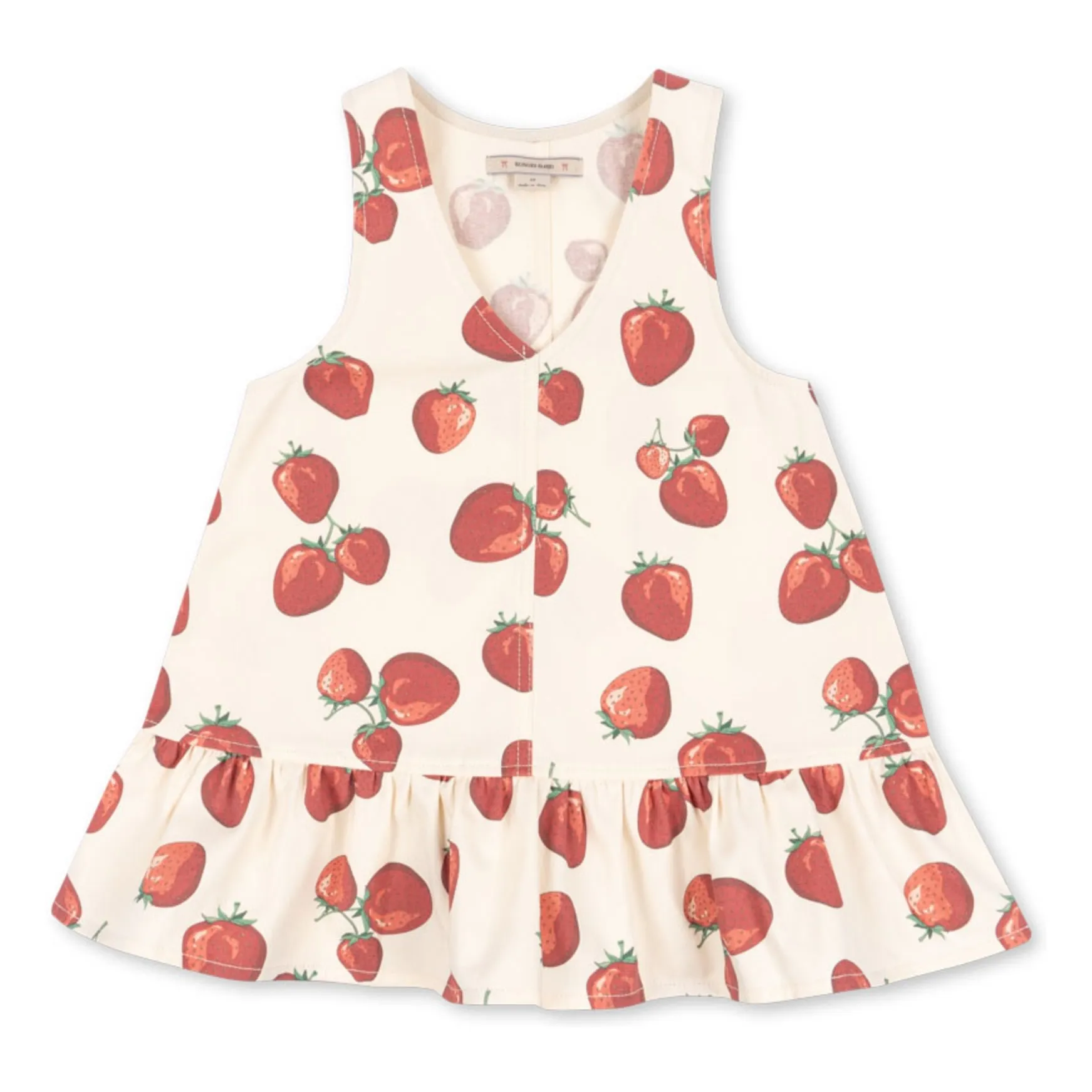 Konges Sløjd Ecru Fen Organic Cotton Dress