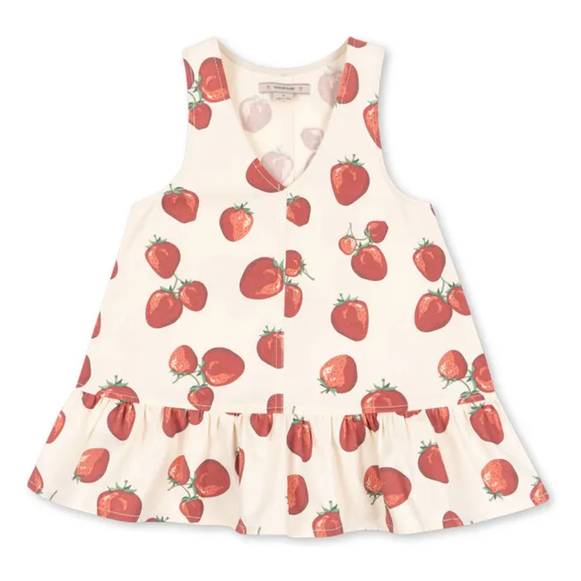 Fen organic cotton dress | Ecru