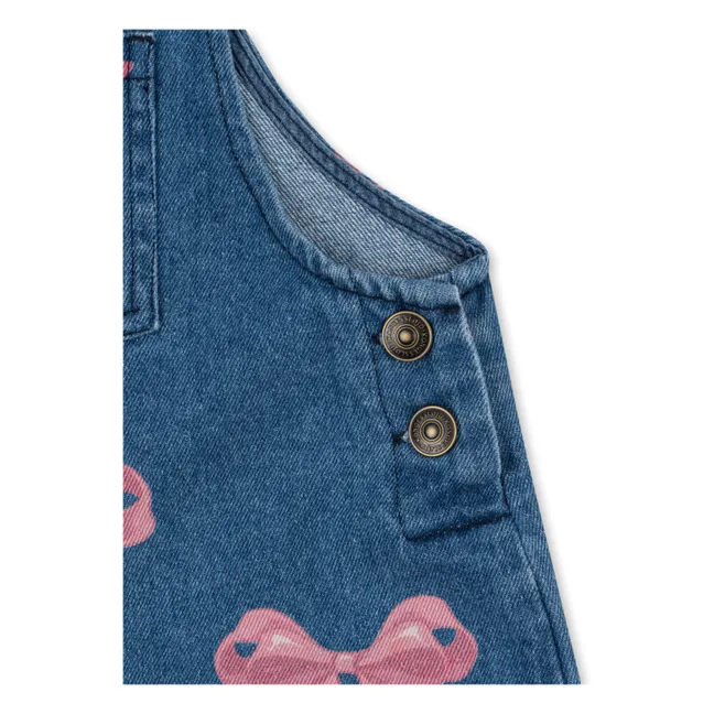 Latzhose Magot Schleife Bio-Baumwolle | Denim Brut