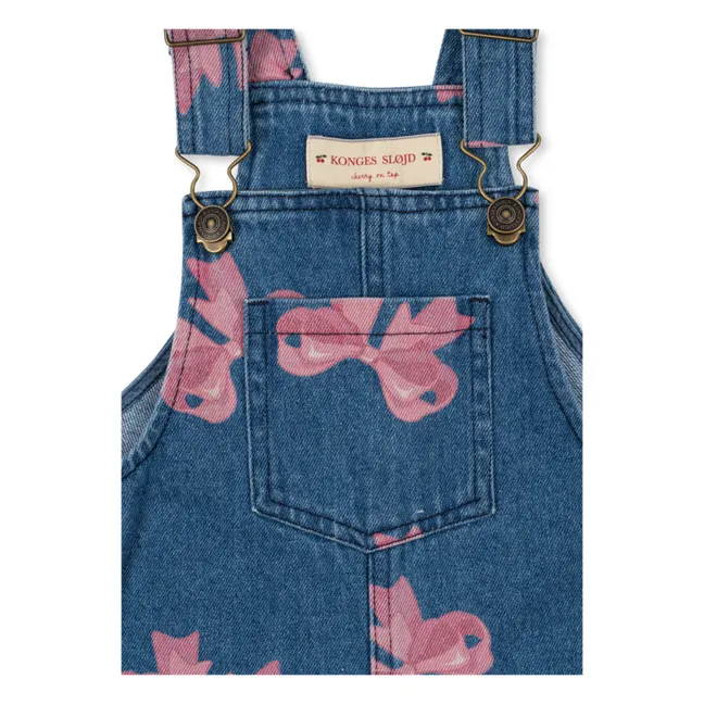 Latzhose Magot Schleife Bio-Baumwolle | Denim Brut