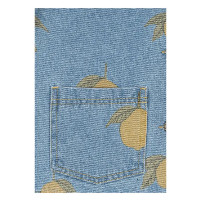 Giacca in cotone biologico Magot Lemon | Blu
