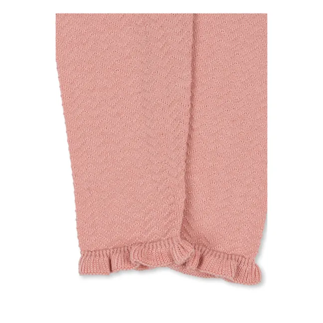 Leggings de algodón orgánico Cypres | Rosa