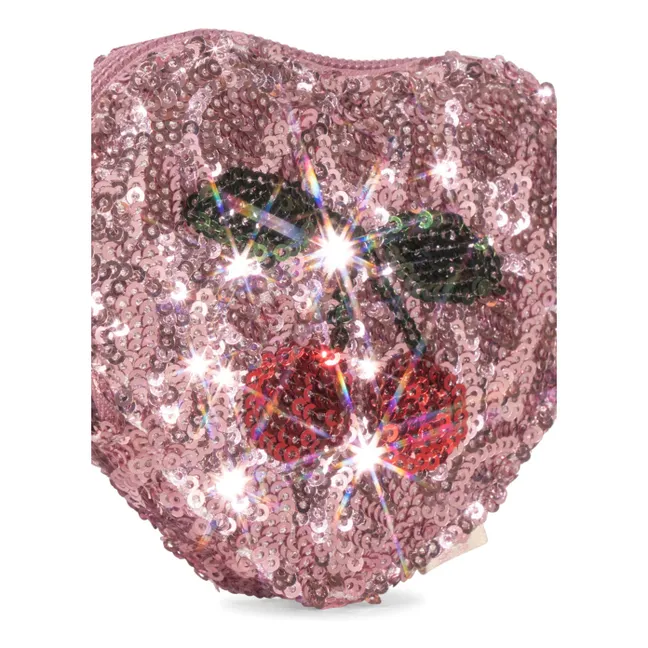 Geldbörse Kirsche Sequin | Rosa