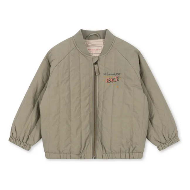 Bomber da corsa Juno | Verde militare