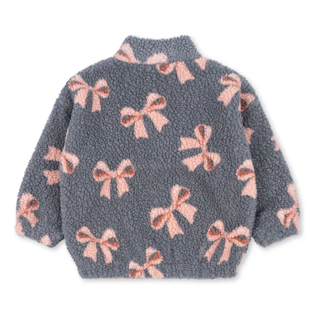 Giacca in pile in fibra riciclata Joddy | Grigio