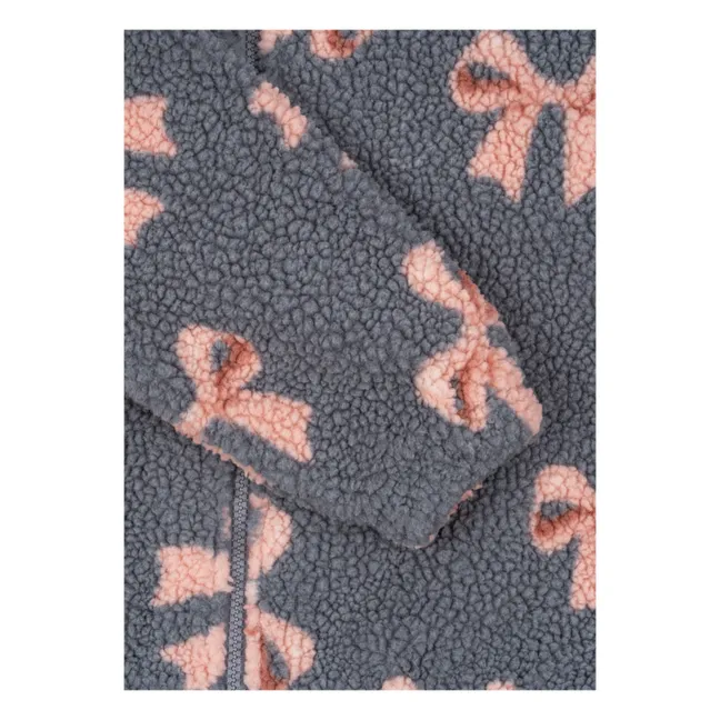 Giacca in pile in fibra riciclata Joddy | Grigio