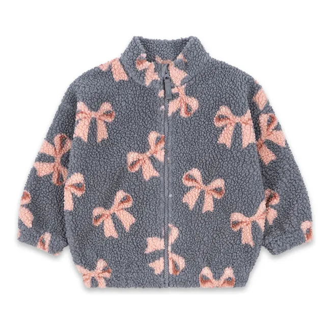 Giacca in pile in fibra riciclata Joddy | Grigio