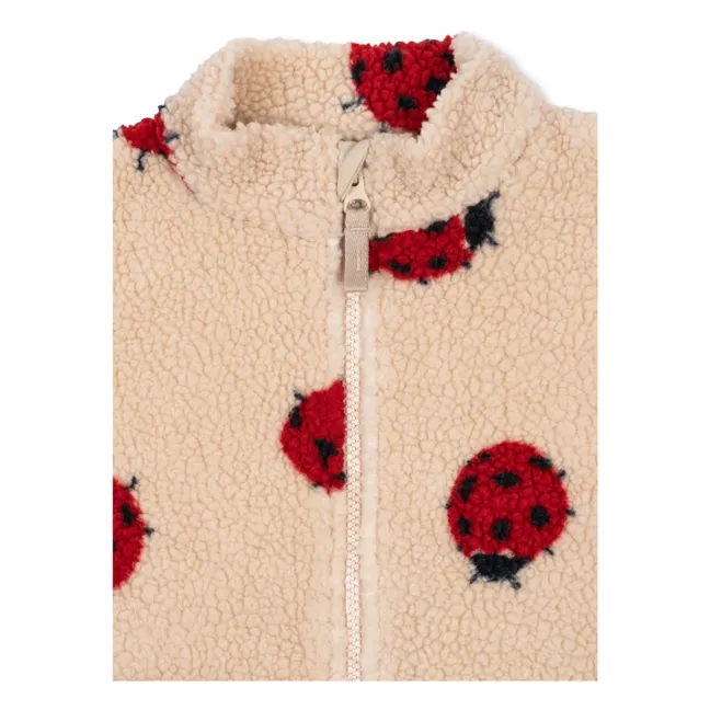 Joddy Ladybird Fleece Jacket Recycled Fiber | Sand