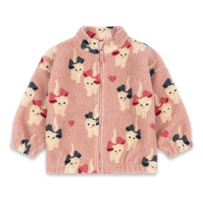 Giacca in pile in fibra riciclata Joddy | Rosa