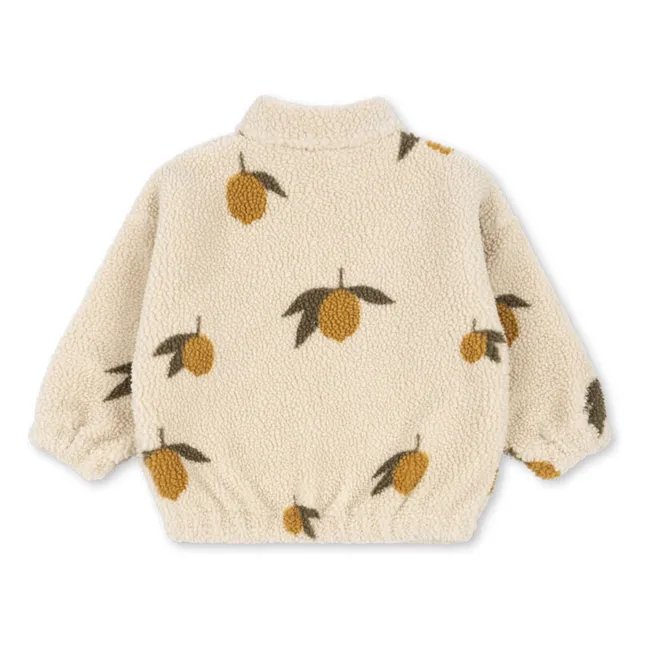 Joddy Lemon Fleece Jacket Recycled Fiber | Ecru
