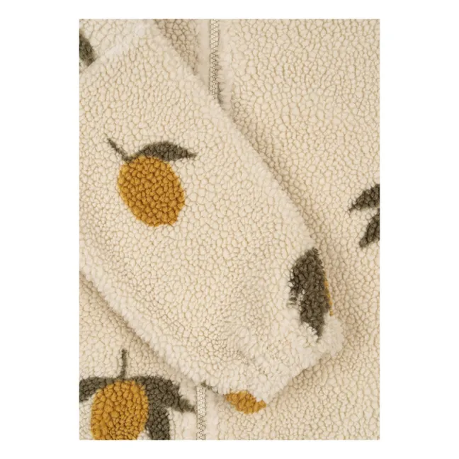 Joddy Lemon Fleece Jacket Recycled Fiber | Ecru