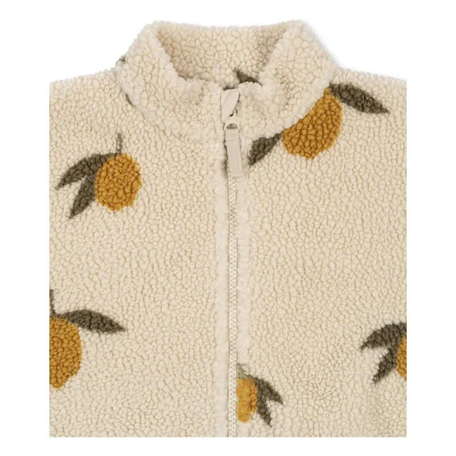 Joddy Lemon Fleece Jacket Recycled Fiber | Ecru
