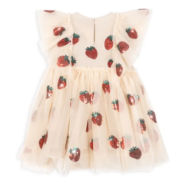 Abito Yvonne in tulle | Rosa Pallido