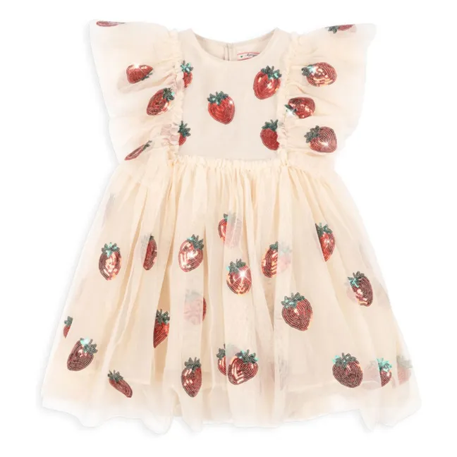 Abito Yvonne in tulle | Rosa Pallido
