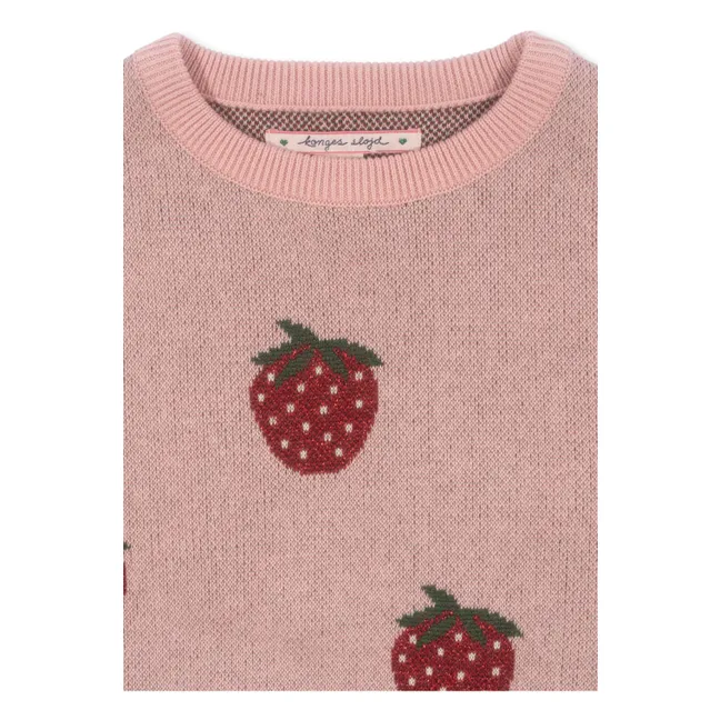 Pull Amour Lurex | Rose