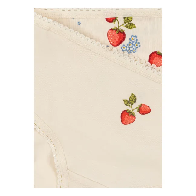 2er-Pack Basic Slips aus Bio-Baumwolle | Seidenfarben