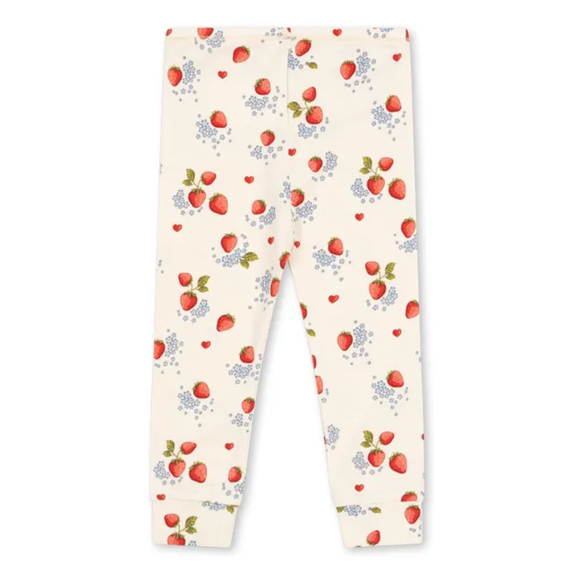 Leggings básicos de algodón orgánico | Crudo