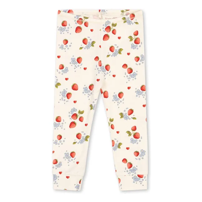 Leggings básicos de algodón orgánico | Crudo