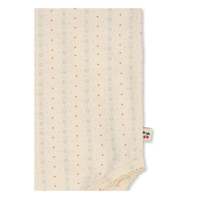 Basic Organic Cotton Short Sleeve Bodysuit | Cream