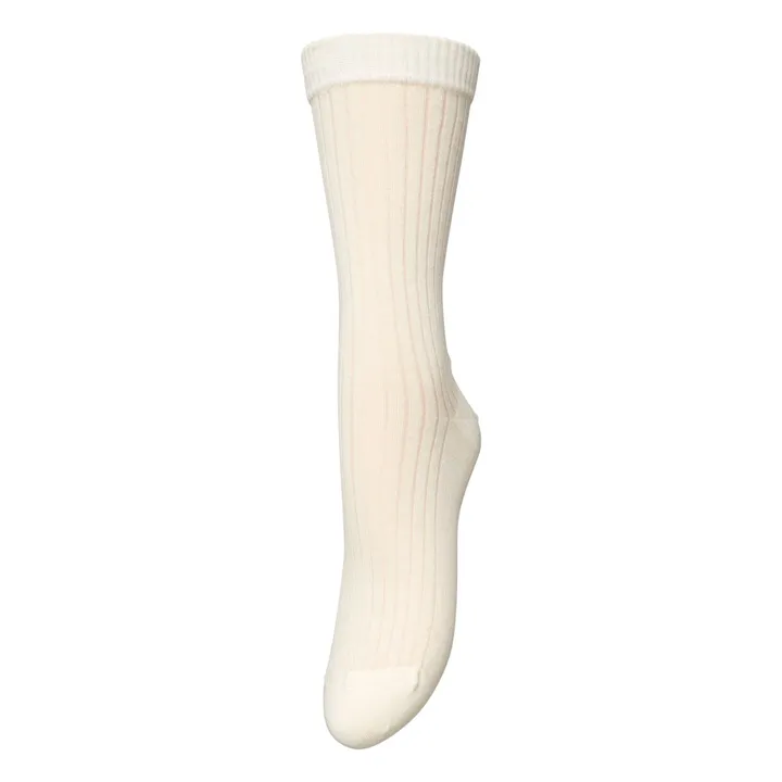 Chaussettes Uma Cotta | Ecru- Image produit n°0