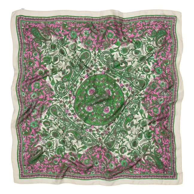 Sciarpa di seta Sosaisley Sia | Verde
