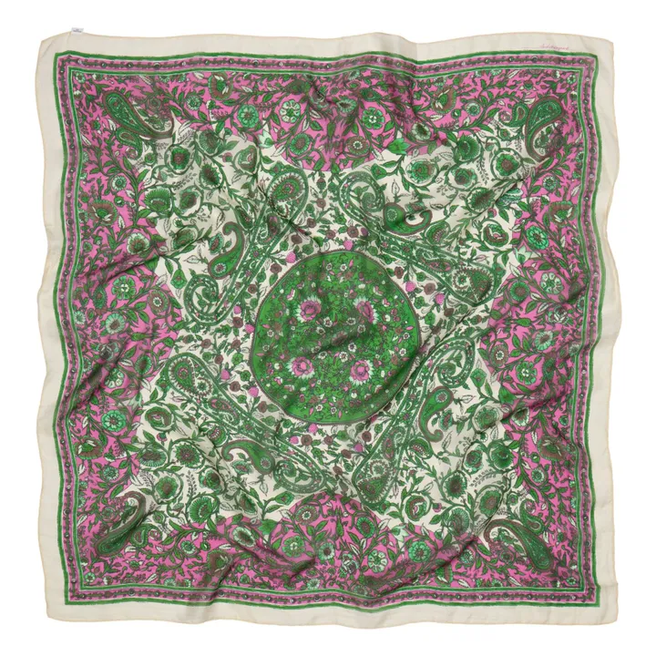 Foulard Sosaisley Sia Soie | Vert- Image produit n°0