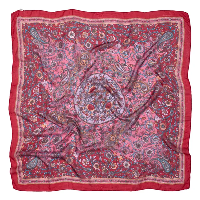 Sciarpa di seta Sosaisley Sia | Rosso