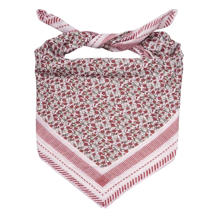 Strawpetta Sico Cotton and Silk Scarf | Pink- Product image n°1