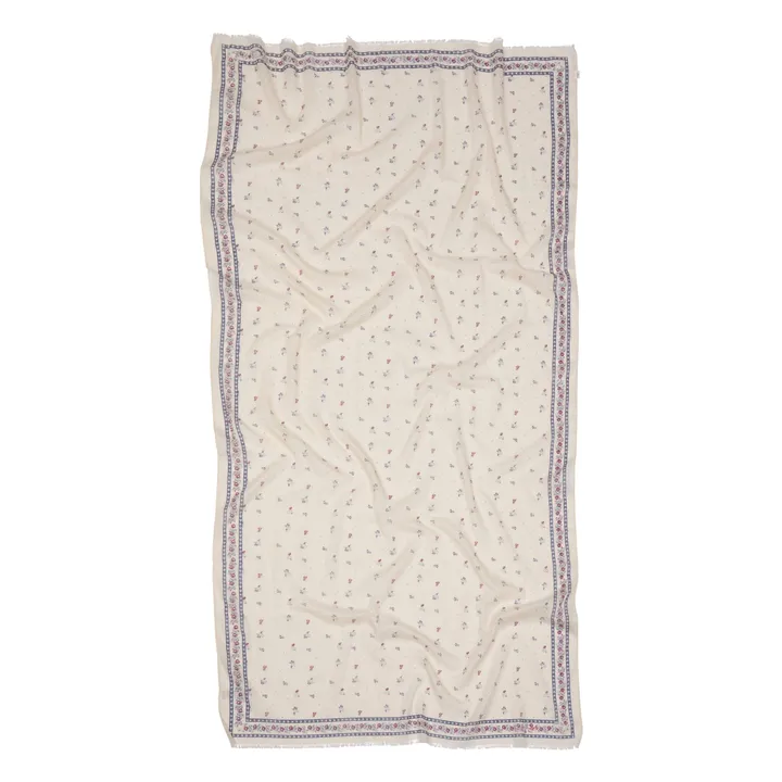 Echarpe Floaisley Corga Coton Bio | Ecru- Image produit n°0