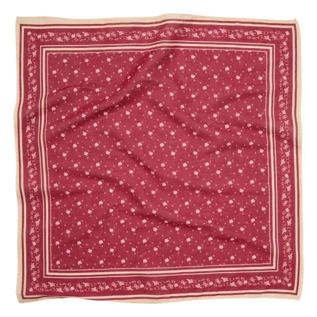 Sciarpa Fleur Cotta | Bordeaux