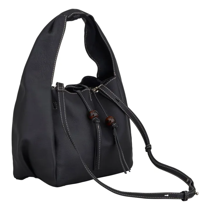 Sac Haper Cuir Grainé | Noir- Image produit n°1