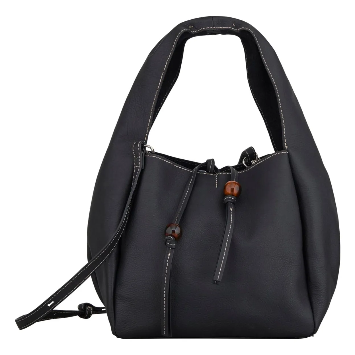 Becksöndergaard Black Haper Bag Grainy Leather