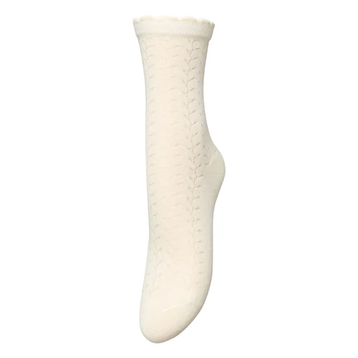 Chaussettes Leofa Cotta | Ecru- Image produit n°0